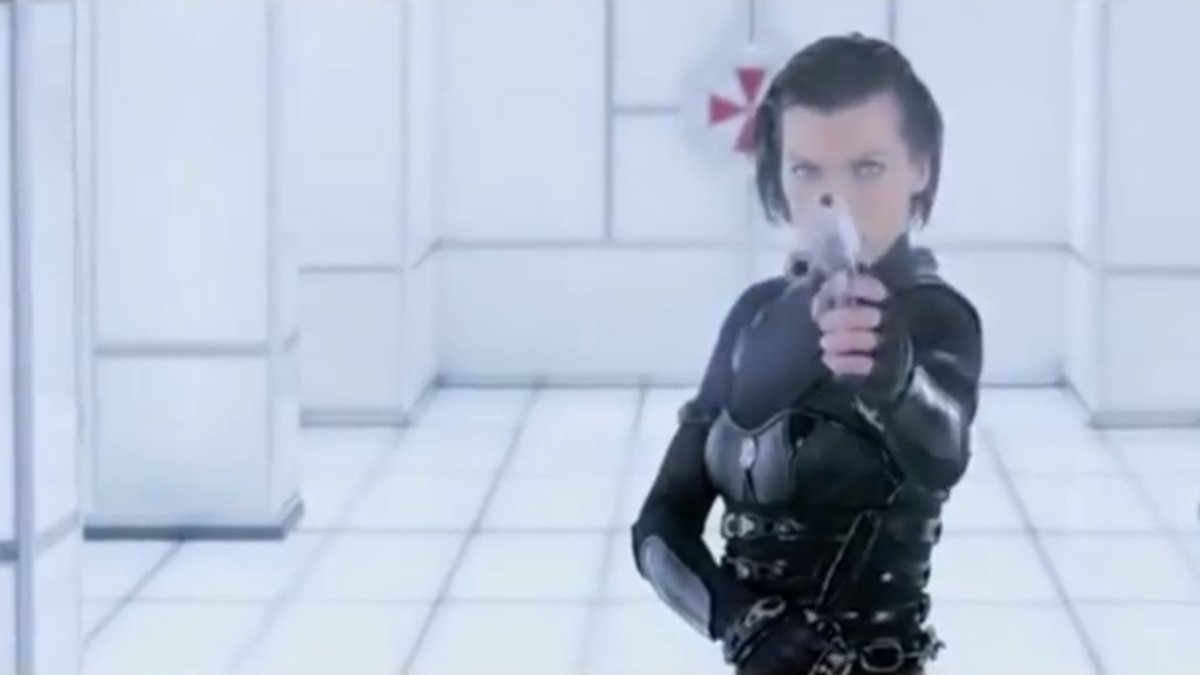 Milla Jovovich i Resident Evil. 